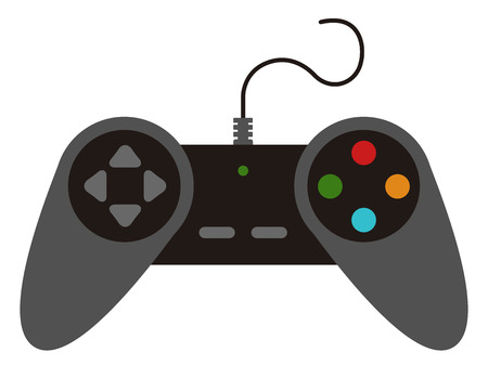 Isolated joystick toy icon. Vector illustration designのイラスト素材
