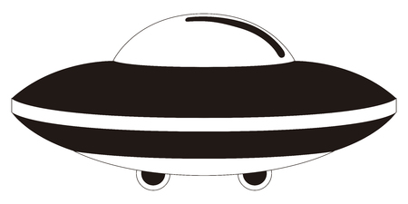 Isolated ufo toy icon. Vector illustration designのイラスト素材