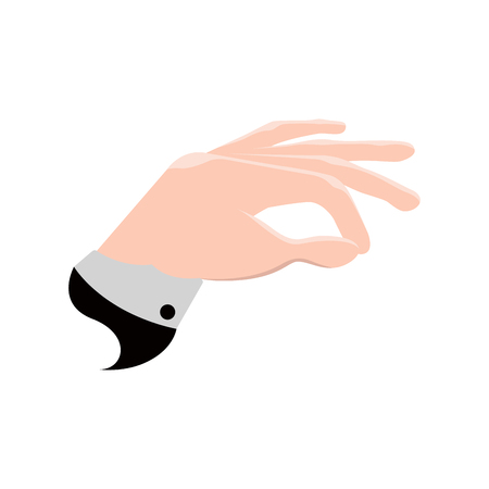 Isolated conductor hand icon. Vector illustration designのイラスト素材