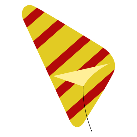 Isolated kite toy icon. Vector illustration designのイラスト素材