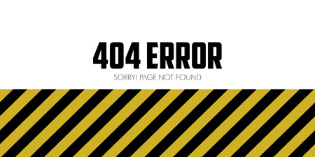 404 error website not found graphic design
