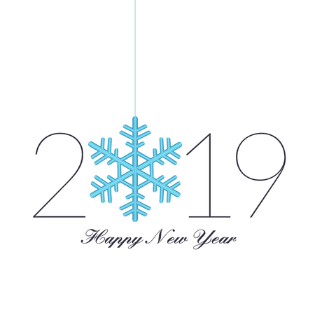 Happy new year graphic designのイラスト素材