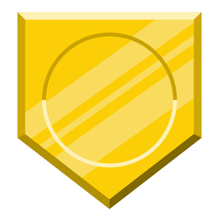 Isolated empty vintage premium label. Vector illustration designのイラスト素材