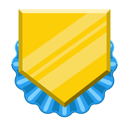 Isolated empty vintage premium label. Vector illustration designのイラスト素材