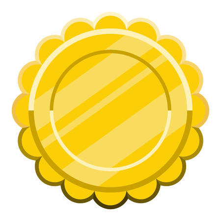 Isolated empty vintage premium label. Vector illustration designのイラスト素材