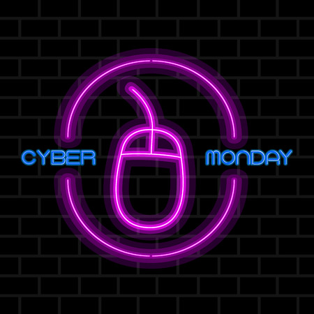 Cyber monday sale image. Vector illustration designのイラスト素材