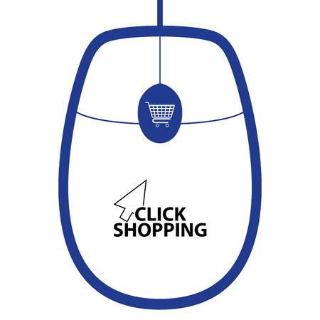 Isolated mouse icon with text. Vector illustration designのイラスト素材