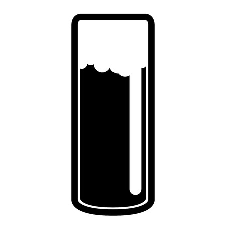 Isolated beer glass icon. Vector illustration designのイラスト素材