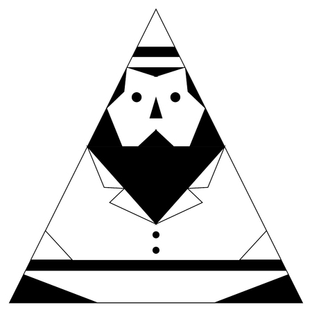 Low poly patrick day elfのイラスト素材