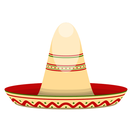Traditional mexican hatのイラスト素材
