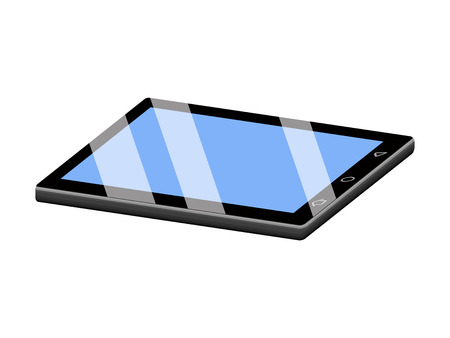 Isolated 3d smartphone image. Vector illustration designのイラスト素材