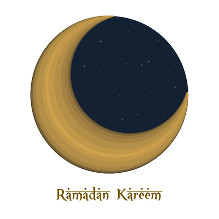 Ramadam Kareem posterのイラスト素材