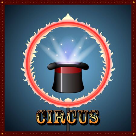 Circus poster imageのイラスト素材