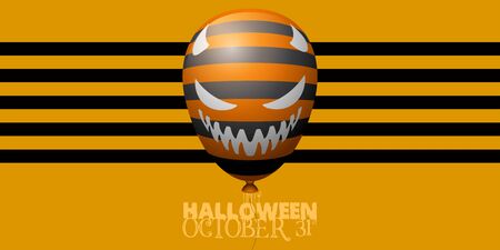 Spooky halloween posterのイラスト素材