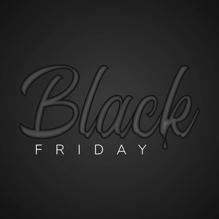 Luxury black friday poster with text - Vectorのイラスト素材