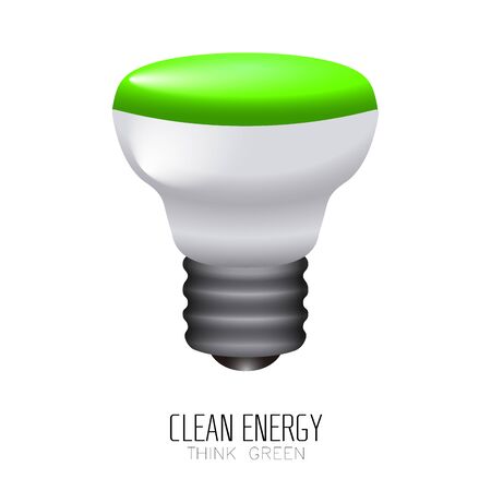 Clean energy illustrationのイラスト素材