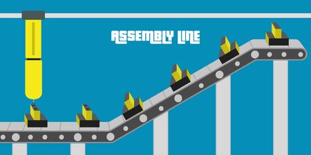 Assembly line poster
