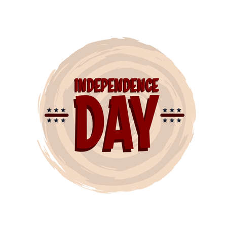 4th july campaign buttonのイラスト素材