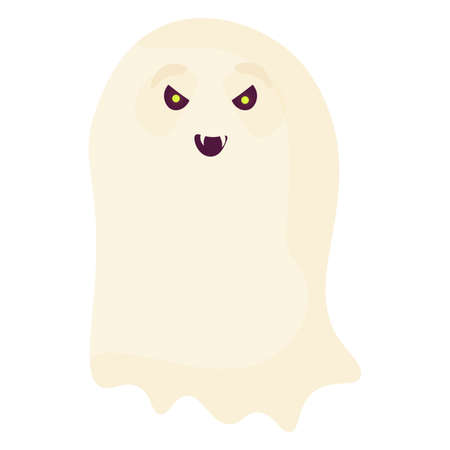 Halloween ghost cartoonのイラスト素材