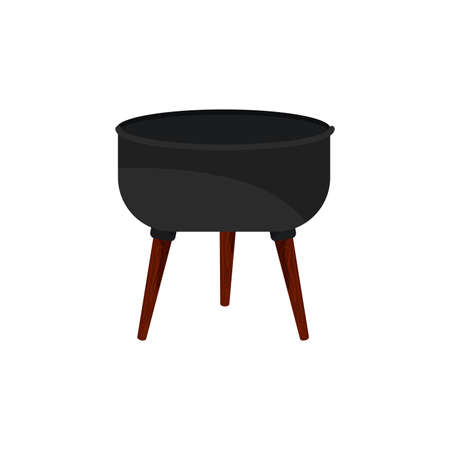 Witch pot iconのイラスト素材