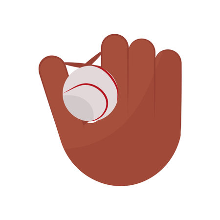 Isolated Baseball Dadのイラスト素材