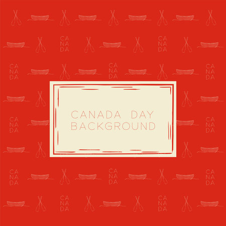 card canada flag redのイラスト素材