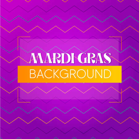 Background happy mardi grass purple venice festival icon- Vectorのイラスト素材