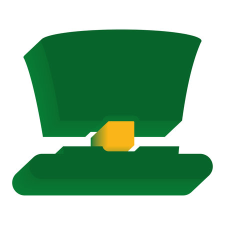 Isolated elfish hat icon flat design Vectorのイラスト素材