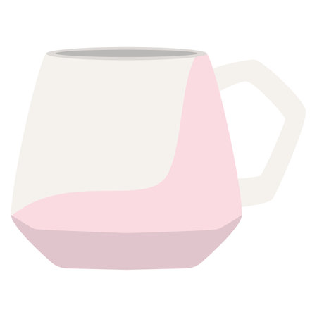 Isolated colored abstract coffee cup icon Vectorのイラスト素材