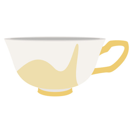 Isolated colored abstract coffee cup icon Vectorのイラスト素材