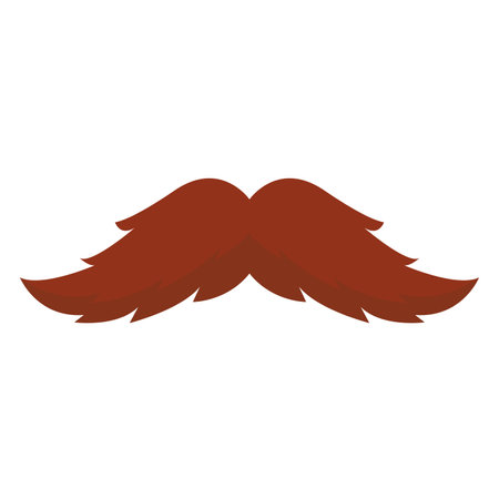 moustache traditional mexican mariachi celebration fifth of May Vectorのイラスト素材