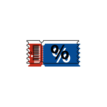 Isolated colored sale label icon Vectorのイラスト素材
