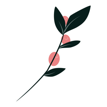 Isolated colored natural leaf icon Vectorのイラスト素材