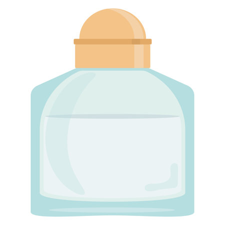 Isolated colored perfume bottle icon Vectorのイラスト素材