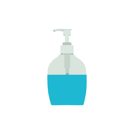 Isolated colored liquid soap bottle icon Vectorのイラスト素材