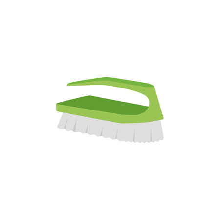 Isolated colored cleaning brush icon Vectorのイラスト素材