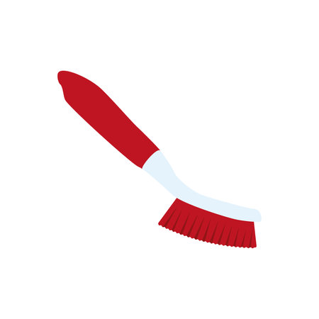 Isolated colored cleaning brush icon Vectorのイラスト素材