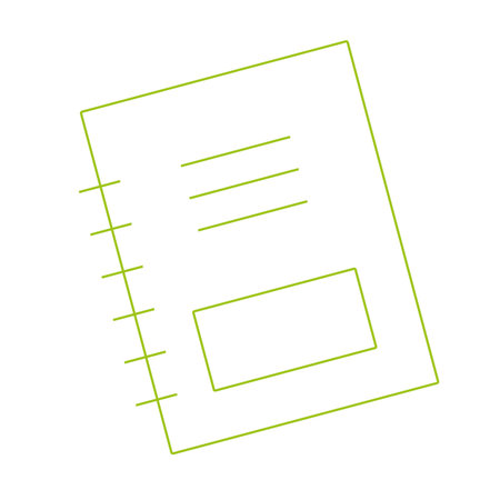 Isolated colored notebook kid sketch Vectorのイラスト素材