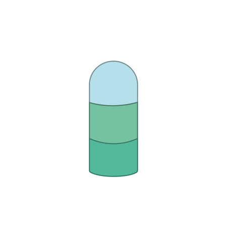 Isolated colored marshmallow candy icon Vectorのイラスト素材