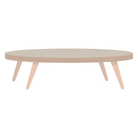 Isolated colored table furniture sketch icon Vectorのイラスト素材