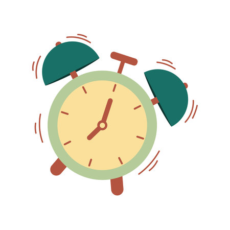 Alarm clock icon Vectorのイラスト素材