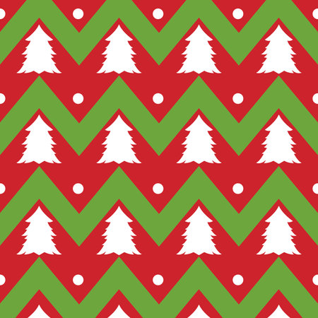 Christmas pattern background Gift wrapping paper Vectorのイラスト素材