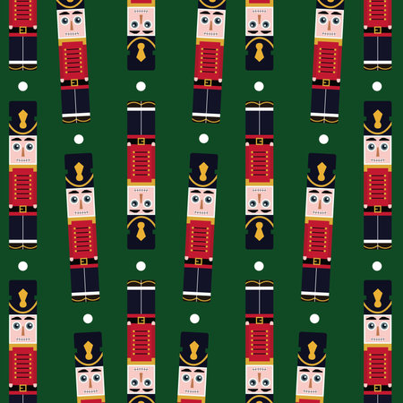 Christmas pattern background Gift wrapping paper Vectorのイラスト素材