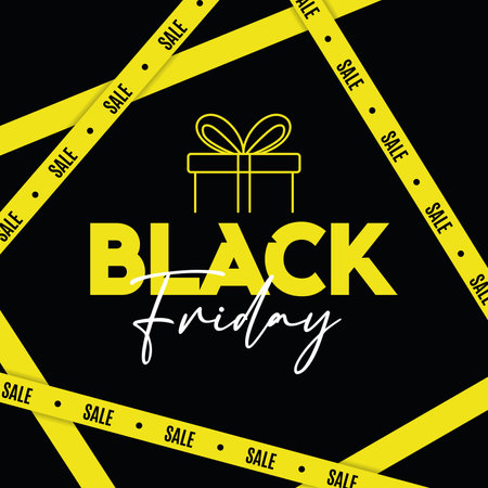 Black Friday sale background Vectorのイラスト素材