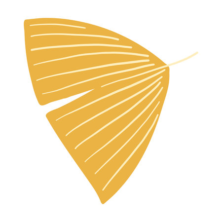 Isolated colored autumn seasonal leaf icon Vectorのイラスト素材