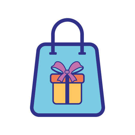 Gift box icon Christmas present Vectorのイラスト素材