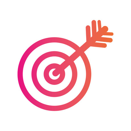 Accuracy aim icon Vectorのイラスト素材