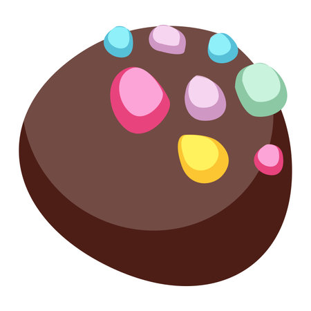 Colored detailed candy icon Vectorのイラスト素材