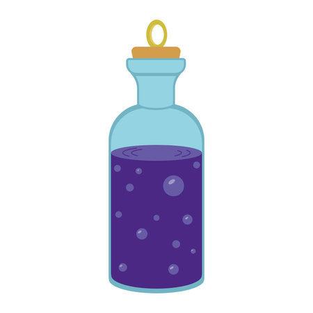 Isolated colored retro videogame potion icon Vectorのイラスト素材