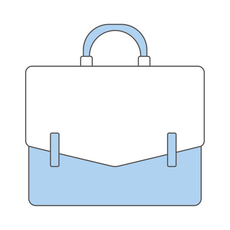 Business suitcase icon Vectorのイラスト素材